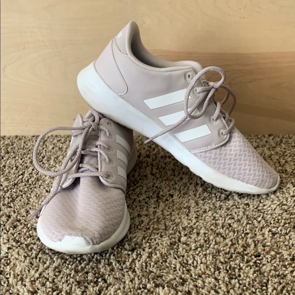 Adidas Cloudfoam Dusty Pink Athletic Shoes